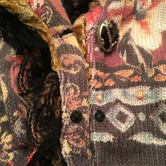 Alberto Makali Knit Lace Blazer Jacket #138 - Picture 6 of 9